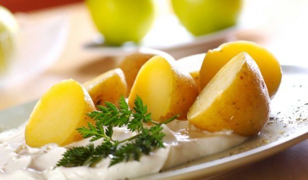 Картофи с мляко