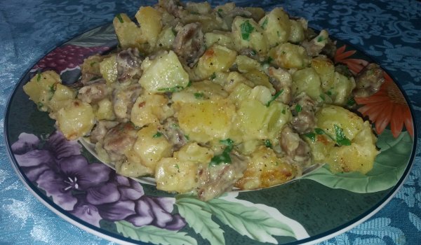 Картофи с воденички