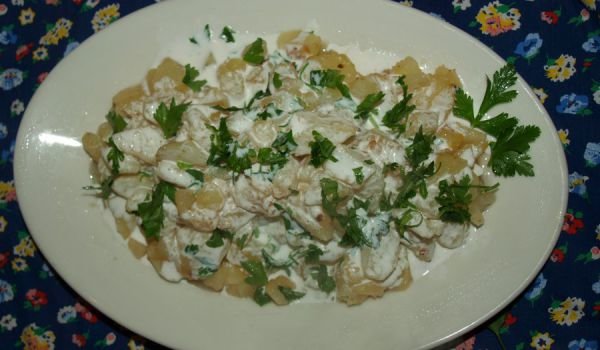 Картофи със сметана по естонски