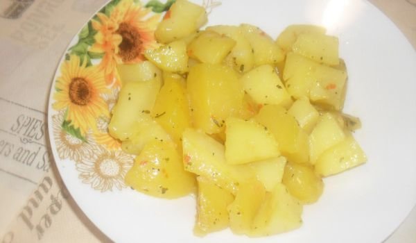 Картофки с бульон