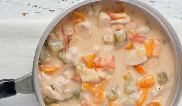 Каша от кокоше месо