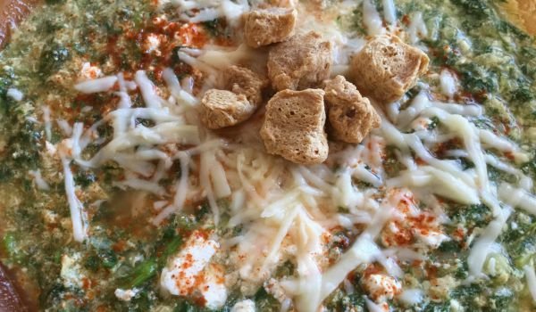 Каша от коприва с киноа и извара