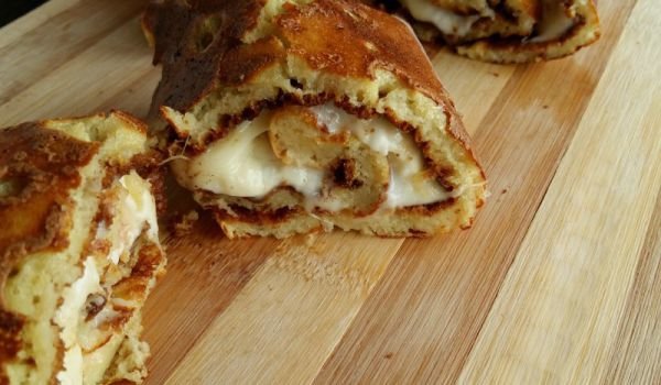Катми с моцарела и кашкавал