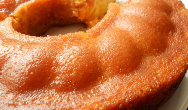 Кейк поничка с кайсии (Ciambella Soffice alle albricocche)