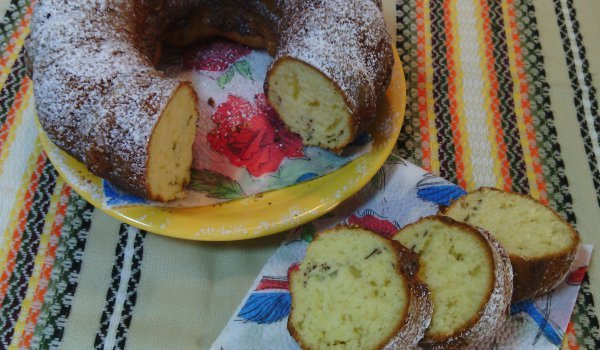 Кекс с аромат на ром и кафе