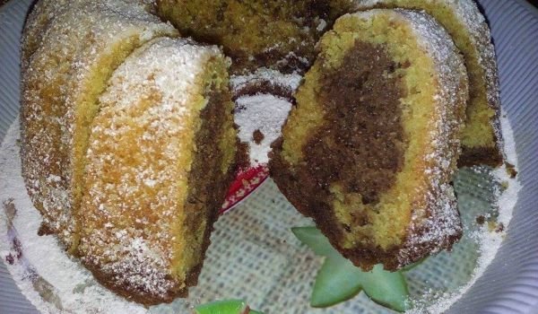 Кекс с фъстъци и какао
