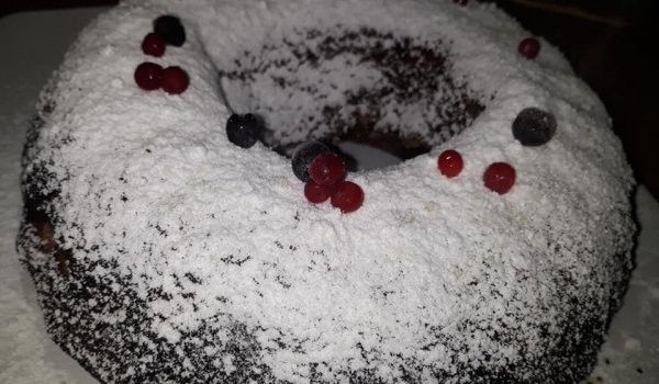Кекс с горски боровинки