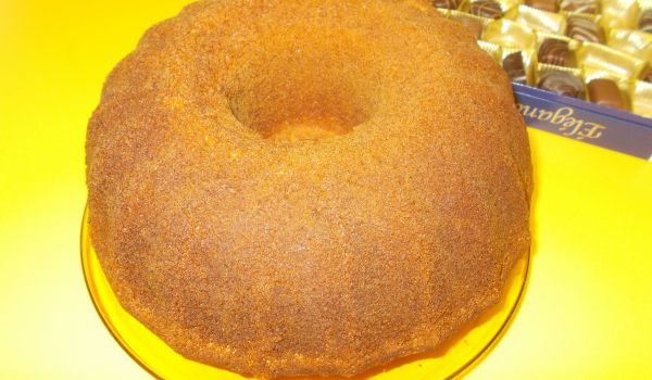 Кекс с какао и канела