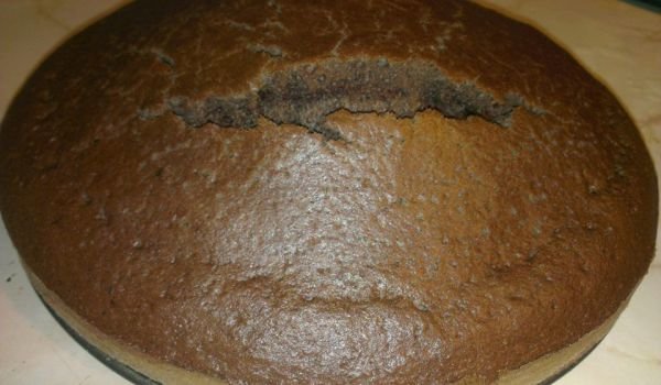 Кекс с какао и ром