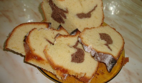 Кекс с какаови шарки