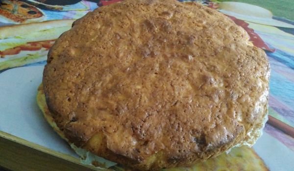 Кекс с локум и кори за баница
