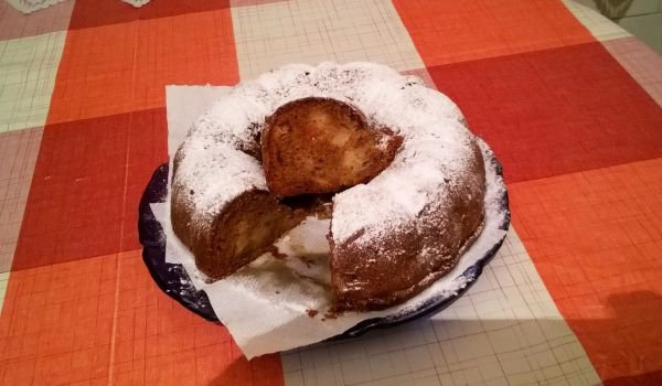 Кекс с локум и смокиново сладко