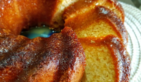 Кекс с маслена глазура (Kentucky butter cake)