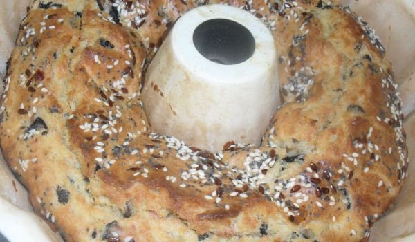 Кекс с много маслини