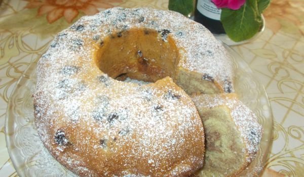 Кекс с шоколадов чипс
