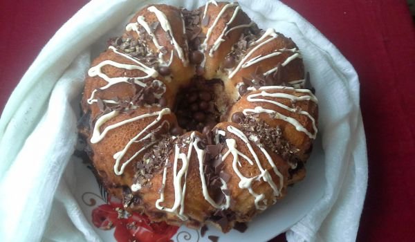 Кекс с шоколадови стафиди