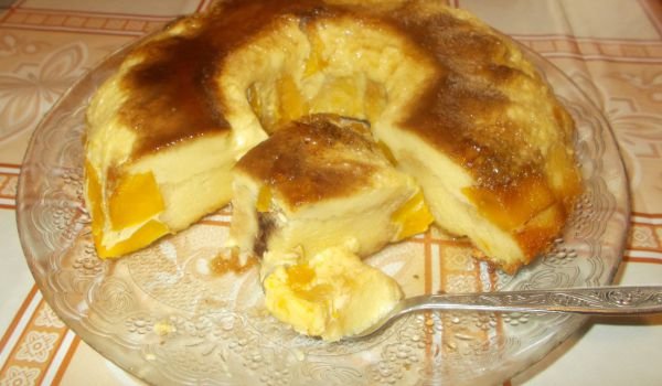 Кекс с тиква и кифли