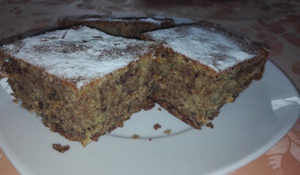 Кекс с вафли