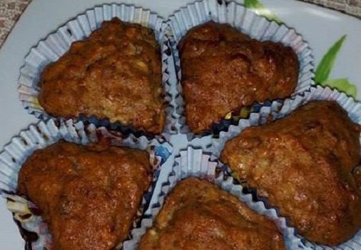 Кексчета с ябълка