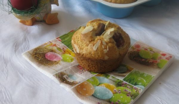Кексчета с ягоди и шоколад