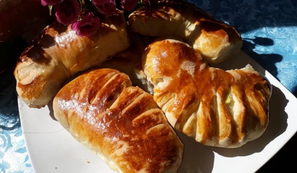 Кифли Аламинут със солен пълнеж