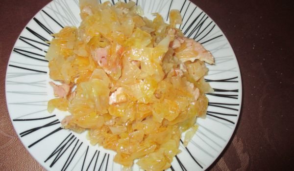 Кисело зеле с бекон