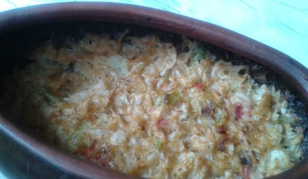 Кисело зеле с ориз в ладийка