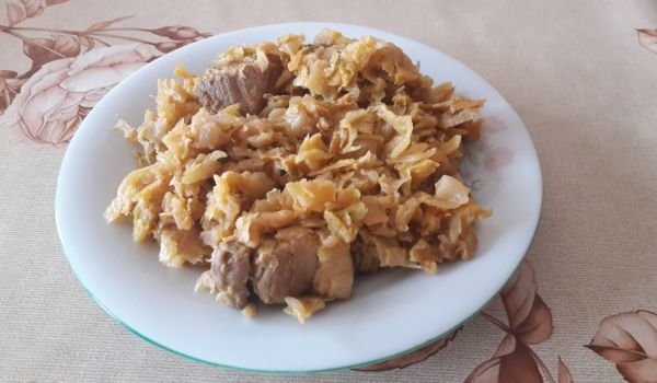 Кисело зеле с висменка