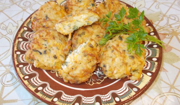 Кюфтенца с ориз и моркови
