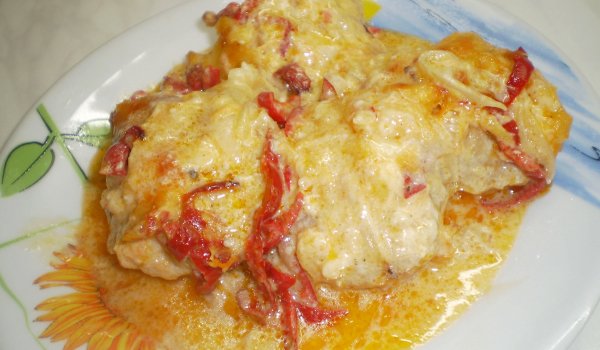 Кюфтета на фурна в сметанов сос