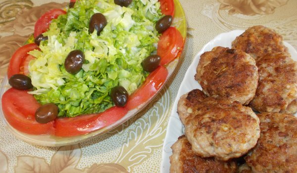 Кюфтета на тиган, които не задържат мазнина