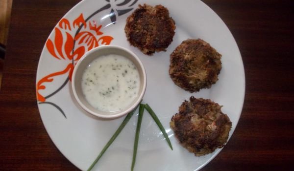 Кюфтета от леща с гъби кладница