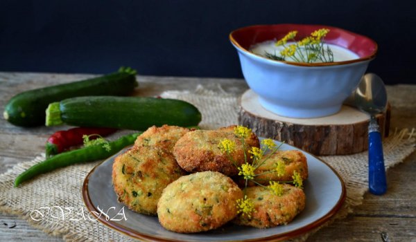 Кюфтета от тиквички и рикота