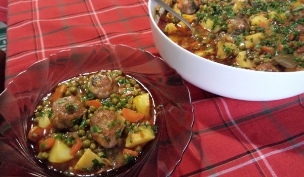 Кюфтета по градинарски на фурна