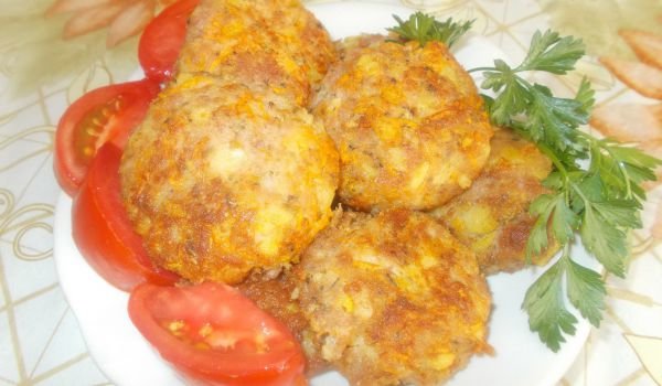 Кюфтета с моркови