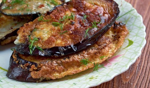 Кюфтета с пържени патладжани