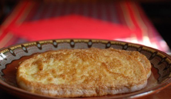 Класически пържени филийки с яйца