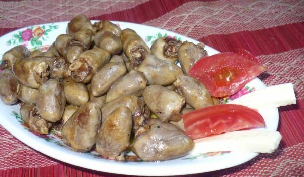 Класически пържени сърца в масло