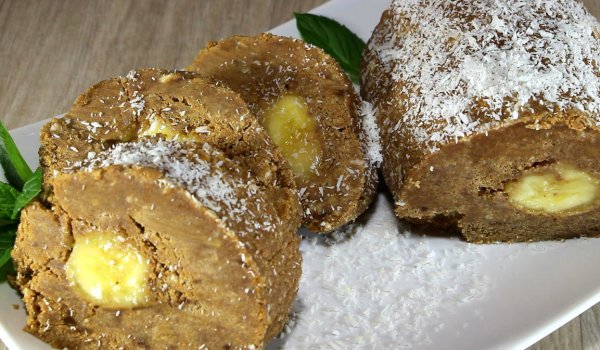 Кокосово руло с какао