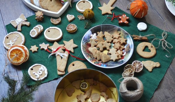 Коледни джинджифилови бисквитки