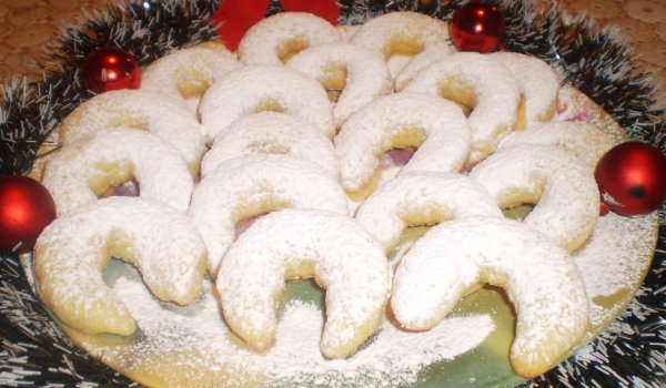 Коледни маслени подкови