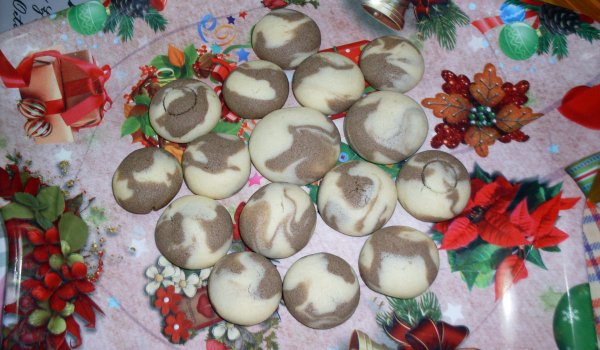 Коледни маслени топки