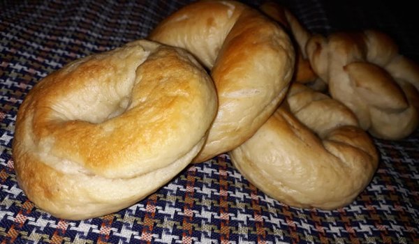 Коледни парени колачета