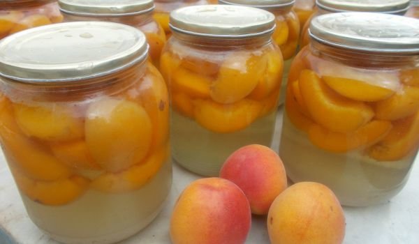 Компот от кайсии с индрише