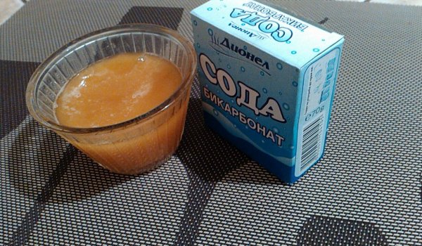 Компрес с мед и сода за деца при простуда