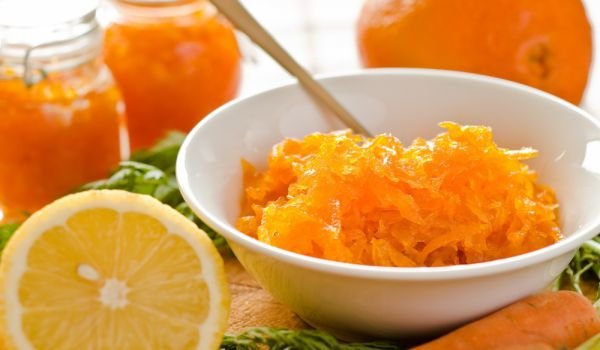 Конфитюр от моркови с лимонов аромат