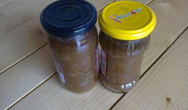 Конфитюр от нарязани на дребно смокини