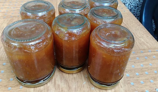 Конфитюр от смокини с орехи