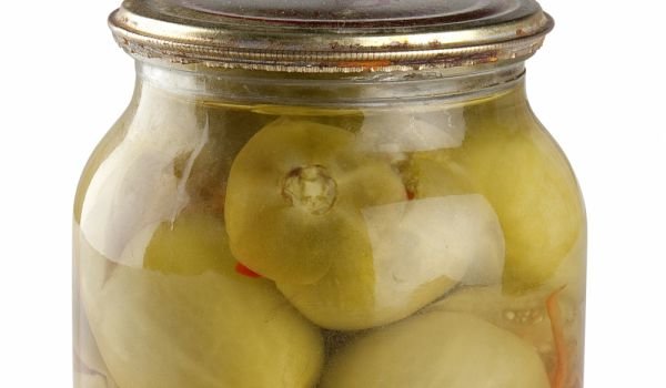 Консервиране на зелени домати - Моята Рецепта