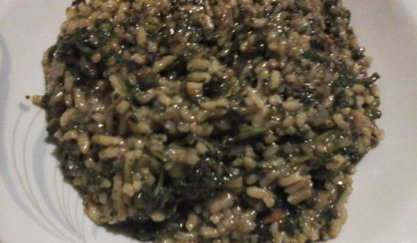 Коприва с ориз на фурна